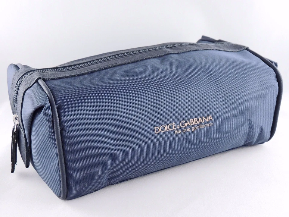 DOLCE & GABBANA THE ONE GENTLEMAN TOILETRY SMALL TRAVEL BAG NEW