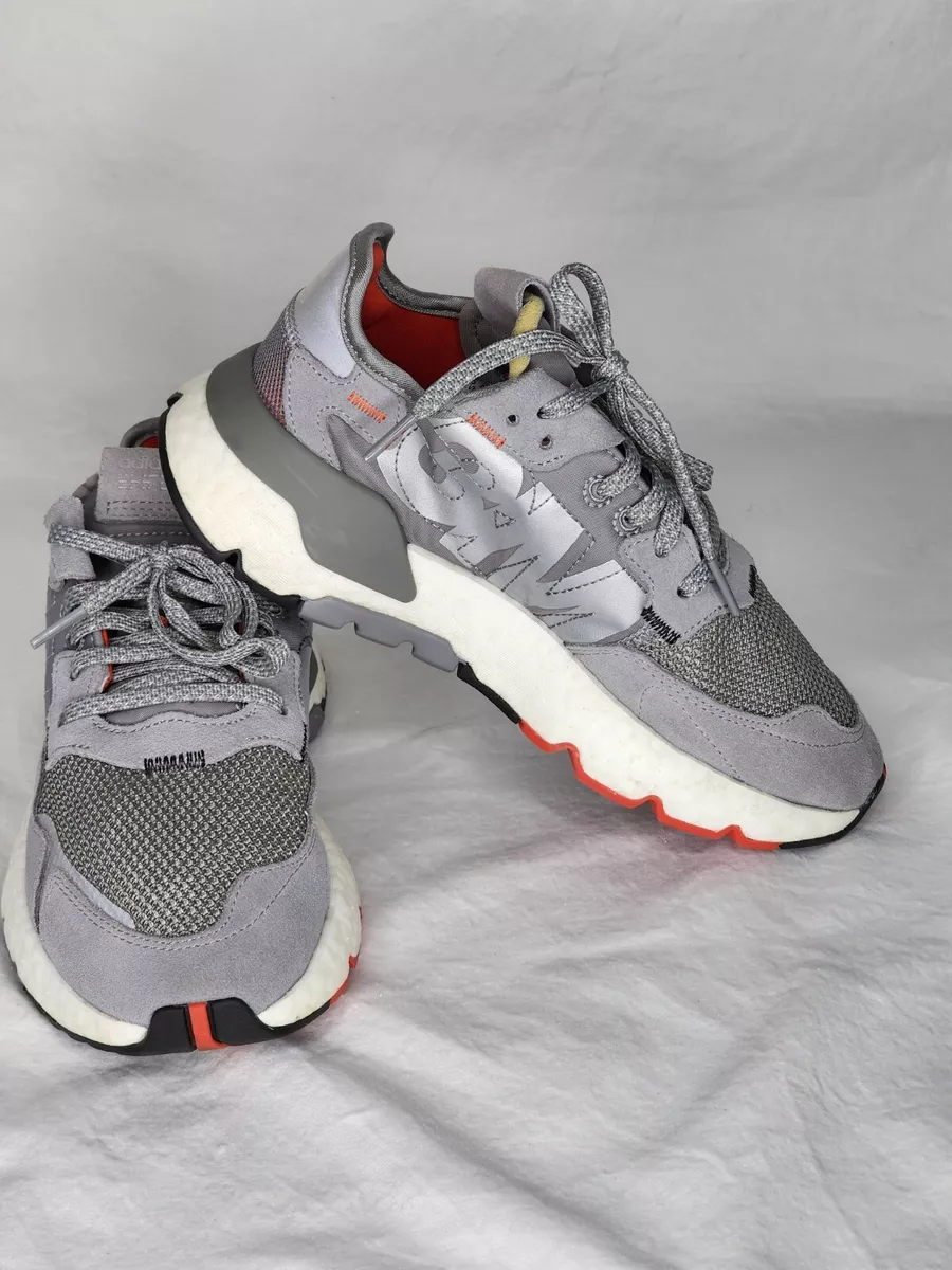 Adidas Originals X 3M Nite Jogger Athletic Running Shoes Gray