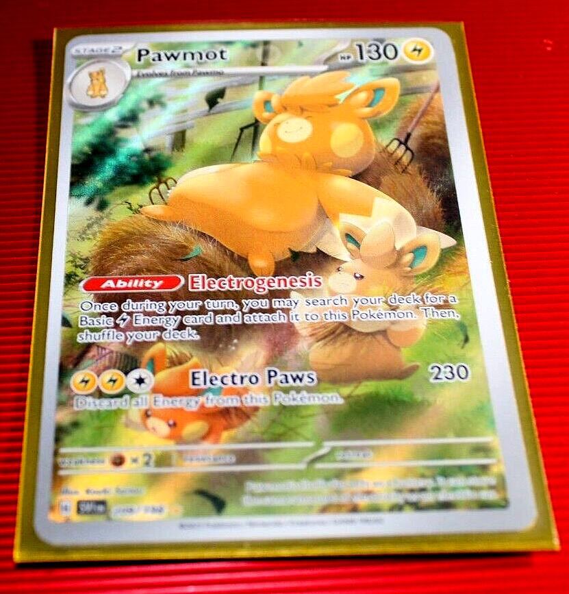 Pawmot HP 130 2023 Holo Collectible Pokemon Card No. 209/198 Pawmot HP 130 2023 Holo Collectible Pokemon Card No. 209/198