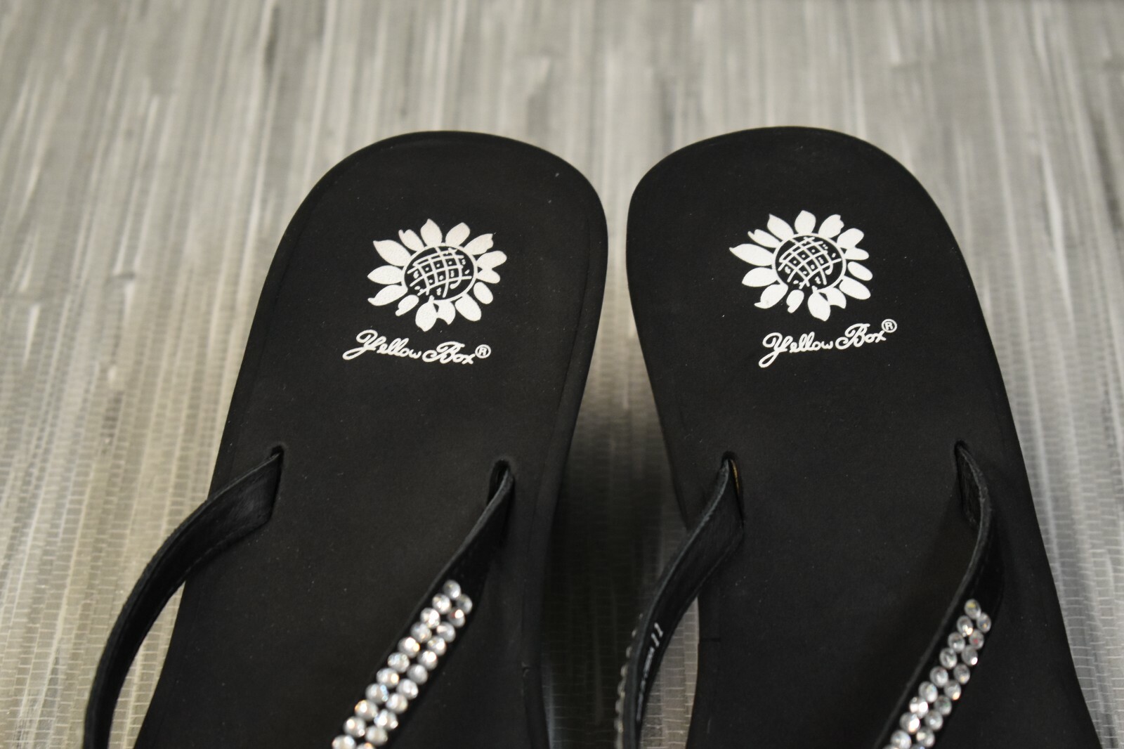 yellow box gateway wedge sandal