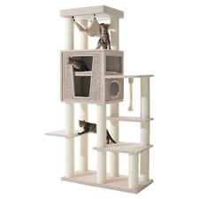 Nobby Kratzbaum Kasil cream 203 cm Sisal Ø 11 cm Katzenmöbel 100x50 cm