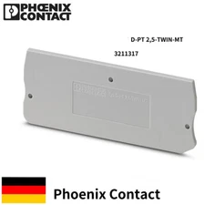 20pcs Phoenix End Plate Terminal Block Accessories D-PT2.5-TWIN-MT-3211317
