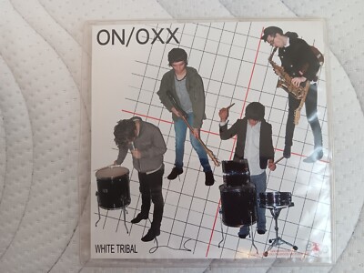 On / Oxx  White Tribal 7'' single Slug Guts Sacred Bones Party Dozen No Wave