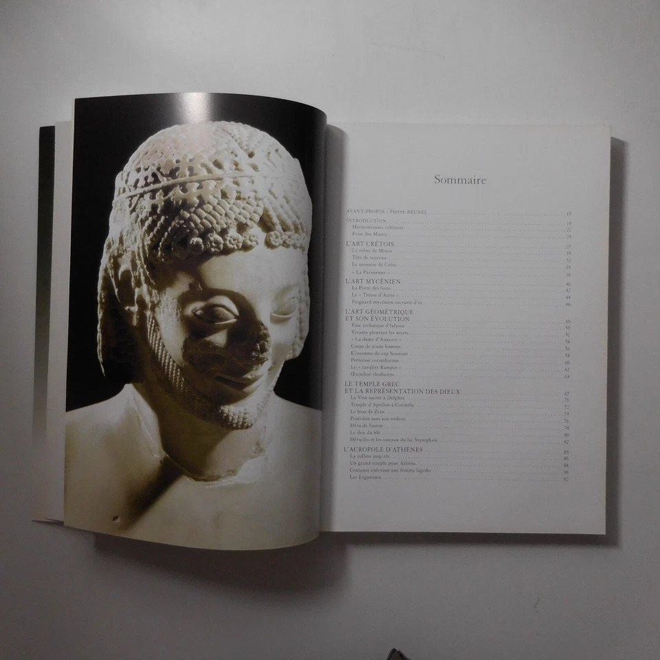 N24.75 Antología Art Griego 2009 Piedra Brunel Libro Ilustrado Edición Original - Imagen 4 de 4