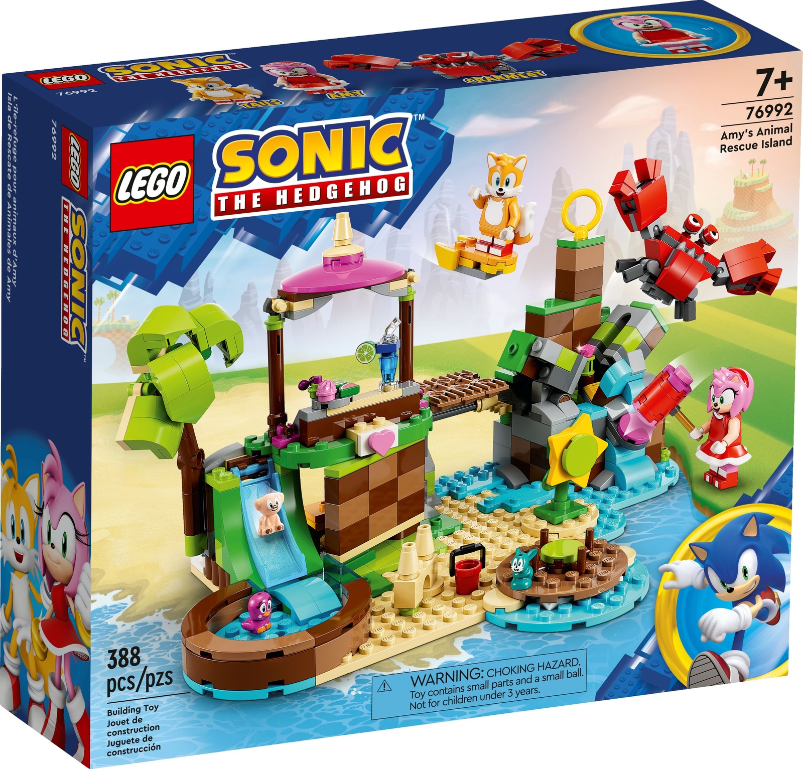 Конструктор LEGO Sonic the Hedgehog 76992 - Игрушечная мишура Эми Тирретт - NEU & OVP -