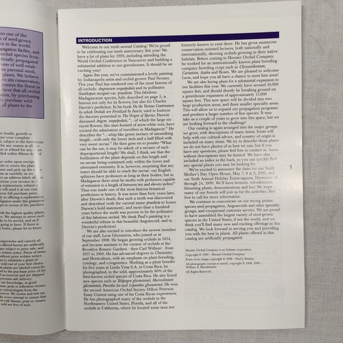 1999 Hoosier Orchid Company Indianapolis Bulletin Catalog Orchids Photos - Picture 14 of 24