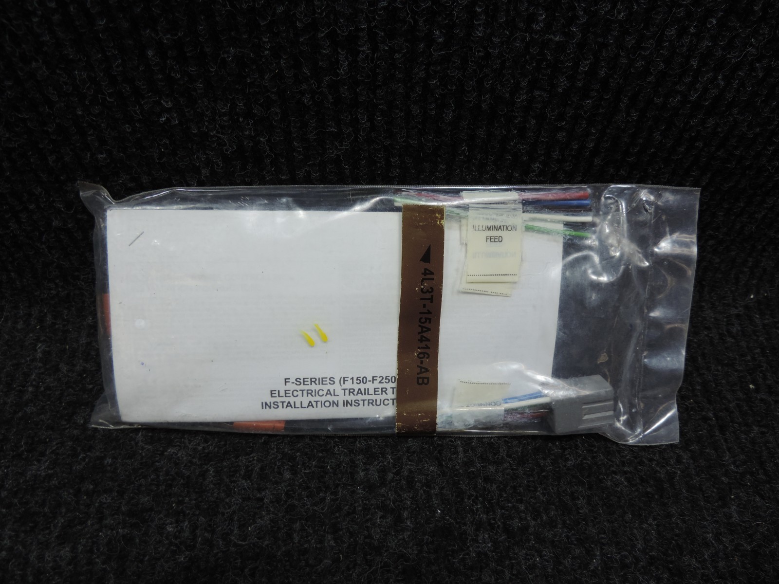 20042008 F150 F150 OEM Electrical Trailer Brake Wiring Harness, 4L3T15A416AB eBay