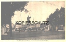 "Das Nationaldenkmal in Memel" Klaipėda/Litauen Nach original Photos von 1908