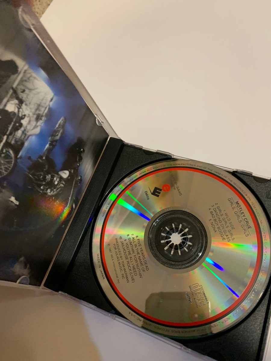 MOTLEY CRUE / girls girls girls / JAPAN EDITION RELEASE LTD CD
