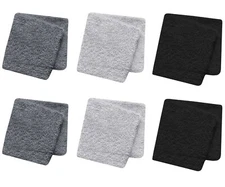 100% Cotton Wash Cloths 11x11” – Soft Reusable Towels – Pack of  6/12/18