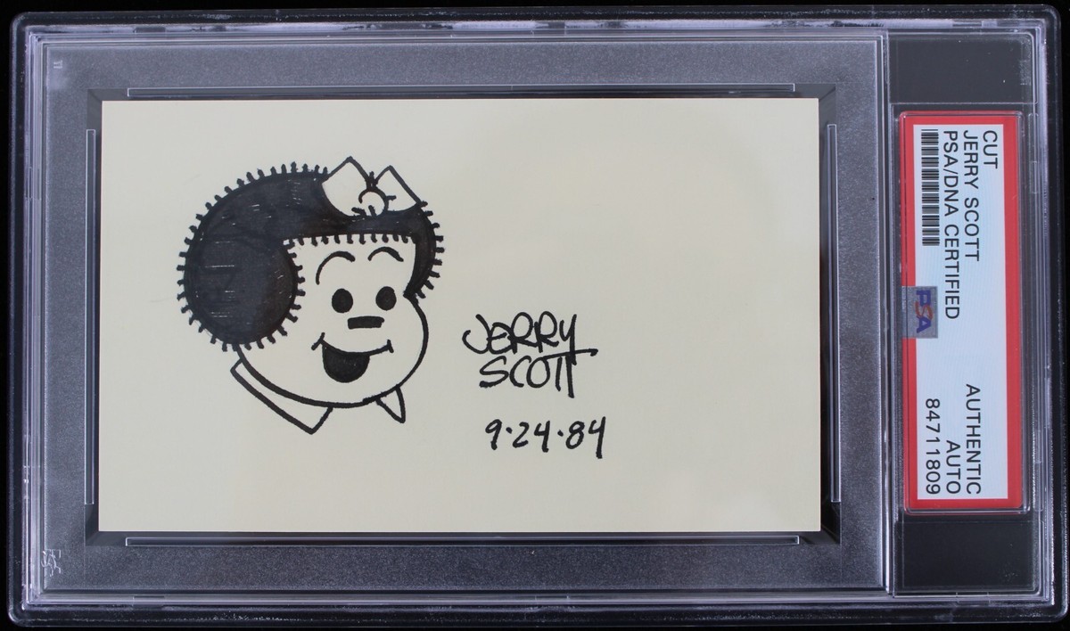 NATE DOGG スケッチカード　001シリ！手描き 1984 Jerry Scott 