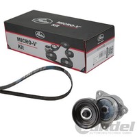 Gates Micro-V Kit KEILRIPPENRIEMEN-SATZ Passend FüR Nissan Primera Rogue Teana