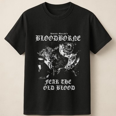 Bloodborne Dark Souls Universe Horror Design From Miyazaki Unisex T Shirt