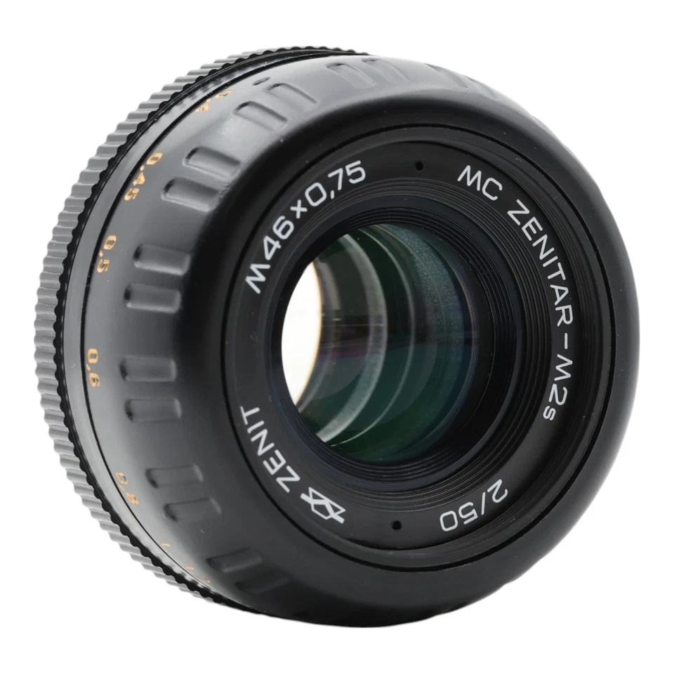 Lens Zenit Mc Zenitar M2s 2/50mm M46x0, 75 Lens - M42 Connector - Image 2 of 3