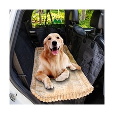 Backseat Pet Bed Mat for Car, Non-Slip Dog Car Seat Cover with Scra... Fast Ship