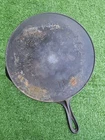 Antique Pre Griswold Erie 11 B Cast Iron Skillet SPINNER AS IS HEAT WARP