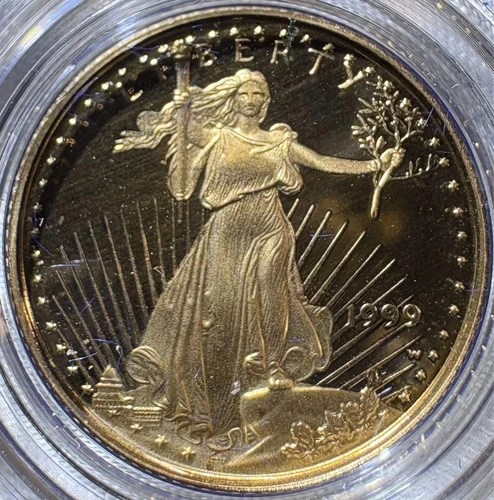 rondon year  “P” Proof $5 1/10oz Gold American Eagle w/ COA