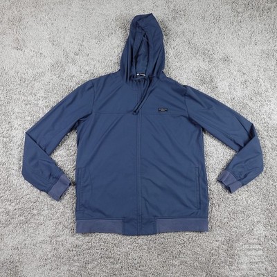 Travis Mathew Wanderlust Hoodie Mens Medium Full Zip Lightweight Golf Jacket