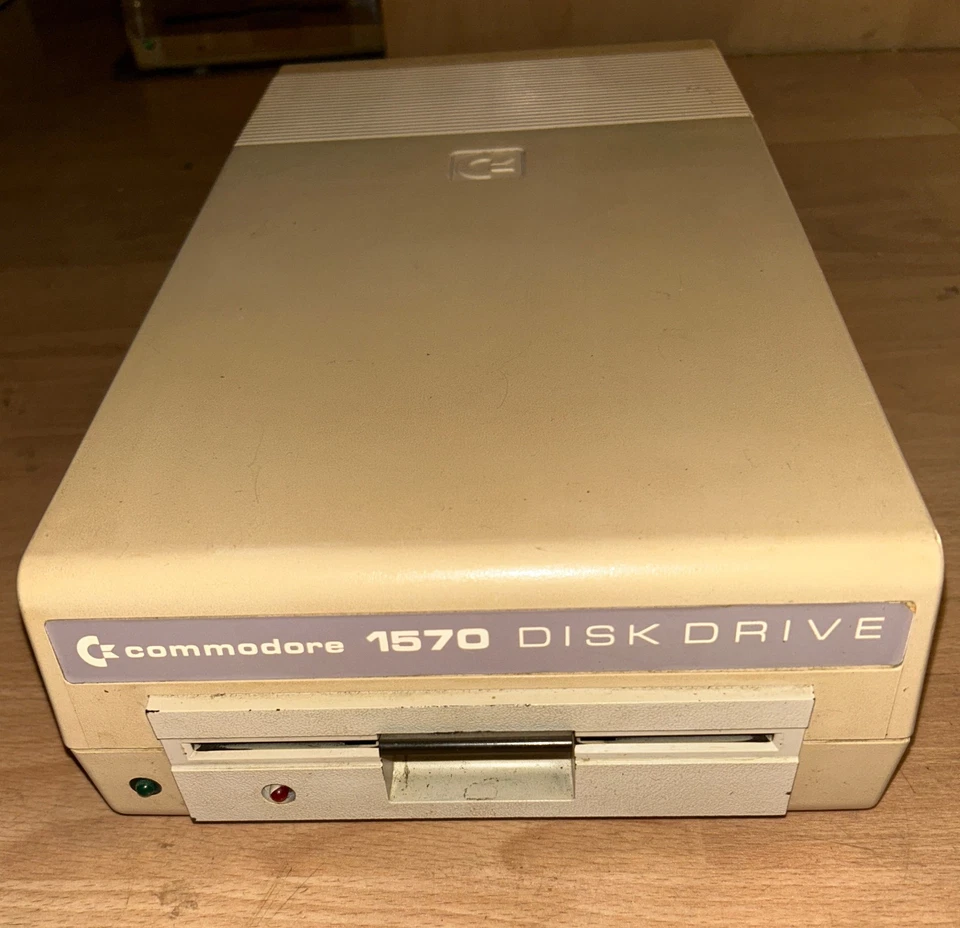 Commodore 1570 Floppy, Laufwerk, Diskettenlaufwerk, Retro, C128, C64