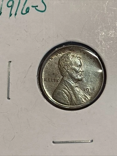 1916-S Wheat Cent Uncirculated ** Blazing BN **