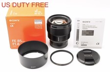 "Mint in Box" Sony FE 85mm F/1.8 AF Lens w/ Marumi Filter From JAPAN #20