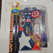 2012 Marvel Select Captain America Diamond Action Figure Read