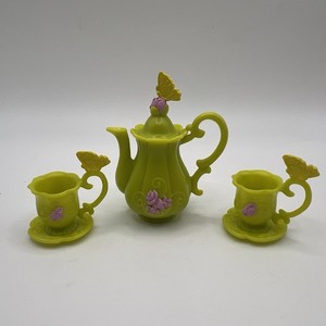 Disney Store Princess Tinkerbell Tea in the Garden Doll Tea Cups Pot Replacement