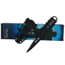 Walker by Mac Coltellerie APNEA 9 Scuba Diving Knife Stainless Steel Made In