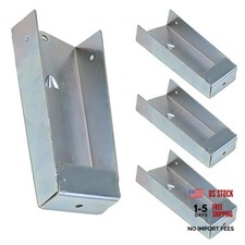 Tool 4 Pack Utility Trailer Stake Pocket Sleeve for Flat Bed Trucks and