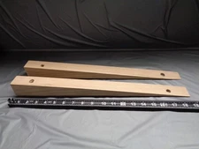 PAIR -  Red Oak Wood Wheelbarrow Handle Wedges - **FACTORY SECONDS**