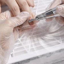 100 Sheets Nail Supplies Non Woven Filter Papers Non-woven Cloth Disposable Film