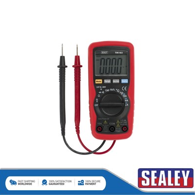 Sealey 11 Funktionen Profi Auto-Ranging Digital Multimeter TM103