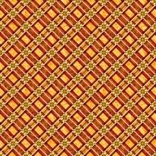 Studio E - Autumn Fields - Plaid - Pumpkin, Fabric by the Yard