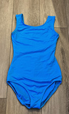 Women  s Eurotard Blue Dance Leotard Size XS