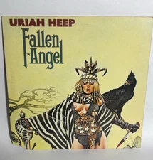 URIAH HEEP "Fallen Angel" LP Vinyl Record (1978 Crysalis Records)