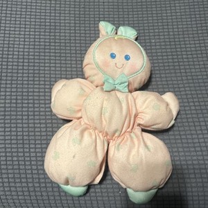 Fisher Price Pink Slumber Babies Bunny Doll Plush Vintage 1989