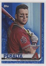 2019 Topps Opening Day Blue Foil David Peralta #92 0oe