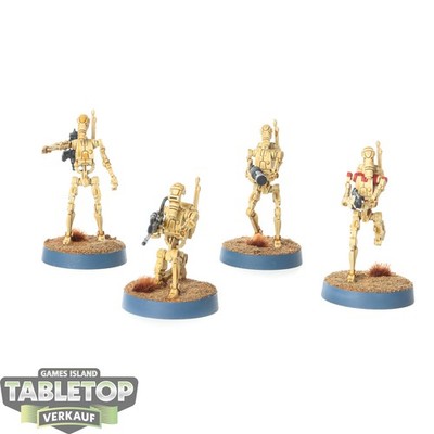 Separatisten Allianz - 4x B1 Battle Droids Upgrade - bemalt