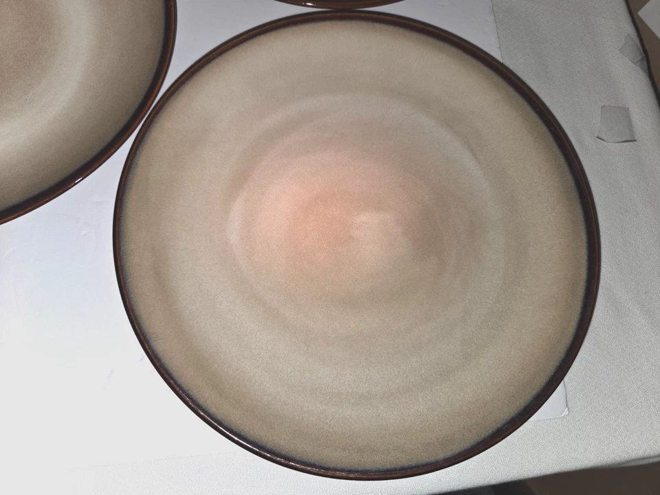 Juego de 5 platos de cena usados SANGO Nova Brown 4933 10 1/2" LOTE 2 Foto 2 de 4