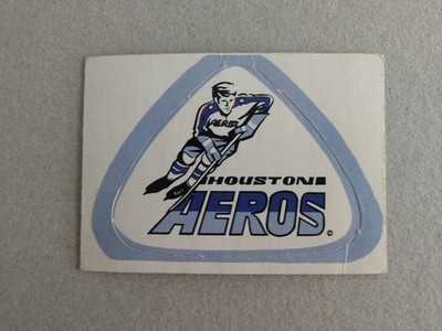 1972-73 O-Pee-Chee Team Crest Push Out Logos Houston Aeros