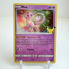 Pokemon Card Celebrazioni Set Mew 011/025 Holo Rara 25° Anniversario