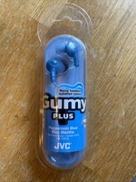 JVC HA-FX5 Gumy Wired in ear stereo headphones -  Peppermint Blue
