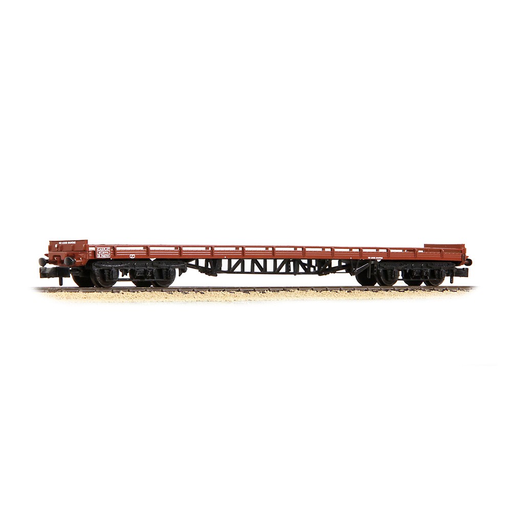 Bachmann 377-400 N Gauge BR Carflat Wagon BR Bauxite B748719
