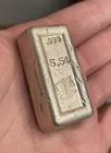 Vintage Dugan & Helterbrand D & H Co 5.54 Oz .999+  Silver bar Ingot Poured Rare