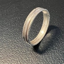 Vintage Sterling Band Ring 925 Womens 3 mm Size 7 1/4