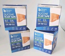 4 Silicone Scar Tape Med grade NEW 4 ROLLS