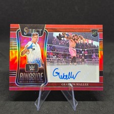2022 Panini Select WWE GRAYSON WALLER Ringside Action Signatures /99 RC #RA-GWL