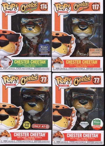 DR L38 | Funko Ad Icons LOT (4) | Chester Cheetah #77 77 117 174 Exclusives