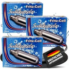 NEMT CO₂ Sodakapseln 8g – 30 Stück – Kompatibel mit Sodamaker, Soda Siphon