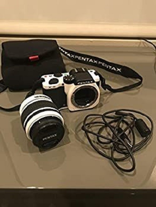PENTAX Mirrorless Camera K-01 Body White/Black (K-01BODY WH BK